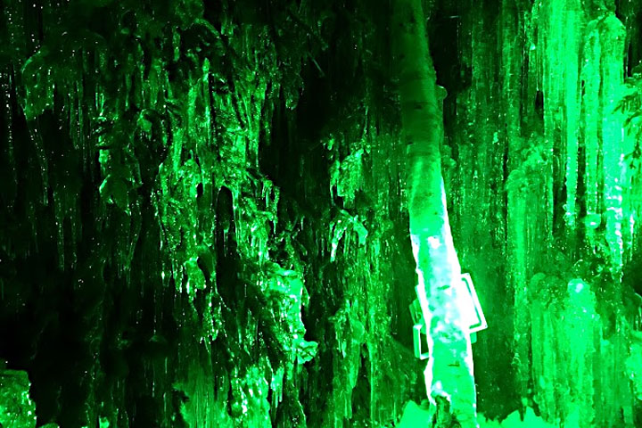 千歳・支笏湖氷濤まつり~氷の美術館